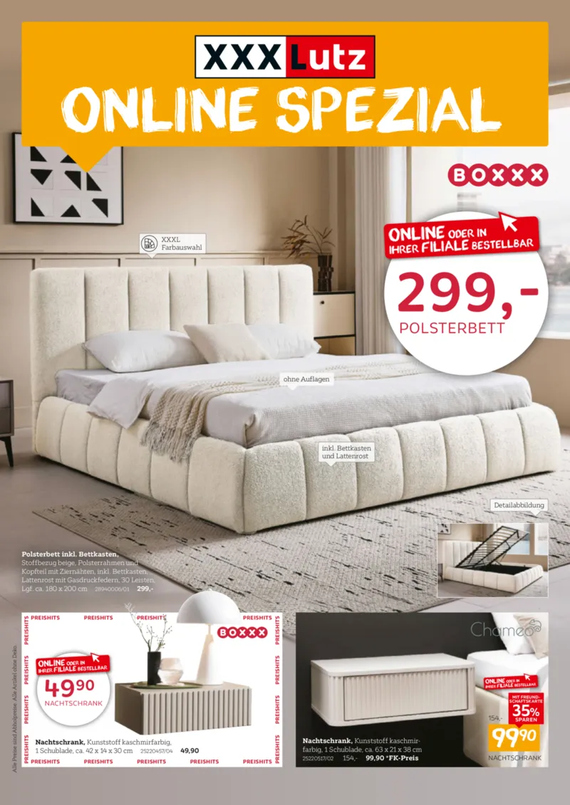 XXXLutz Prospekt vom 22.03.2026, Seite 1