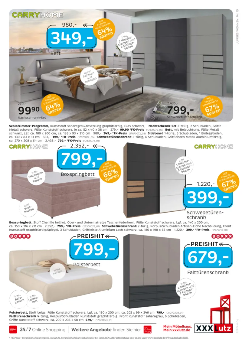 XXXLutz Prospekt vom 29.03.2026, Seite 15