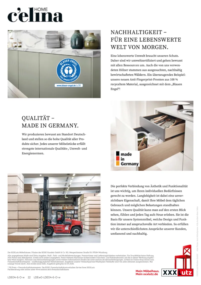 XXXLutz Prospekt vom 29.03.2026, Seite 22