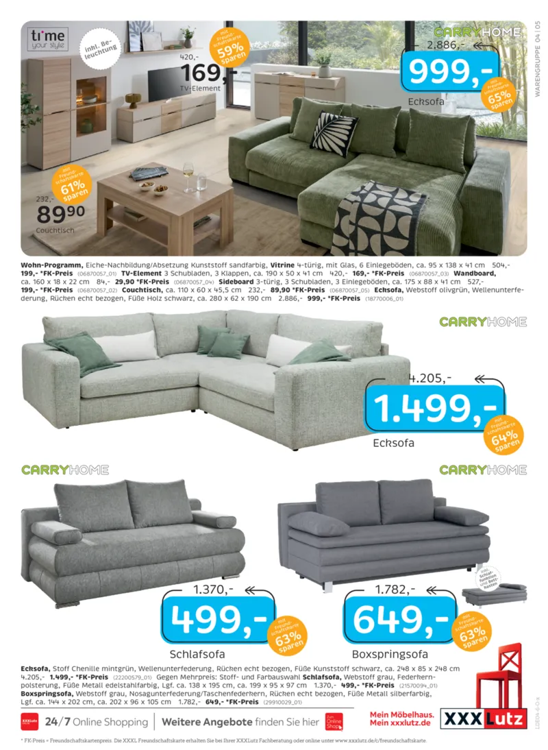 XXXLutz Prospekt vom 04.04.2026, Seite 9