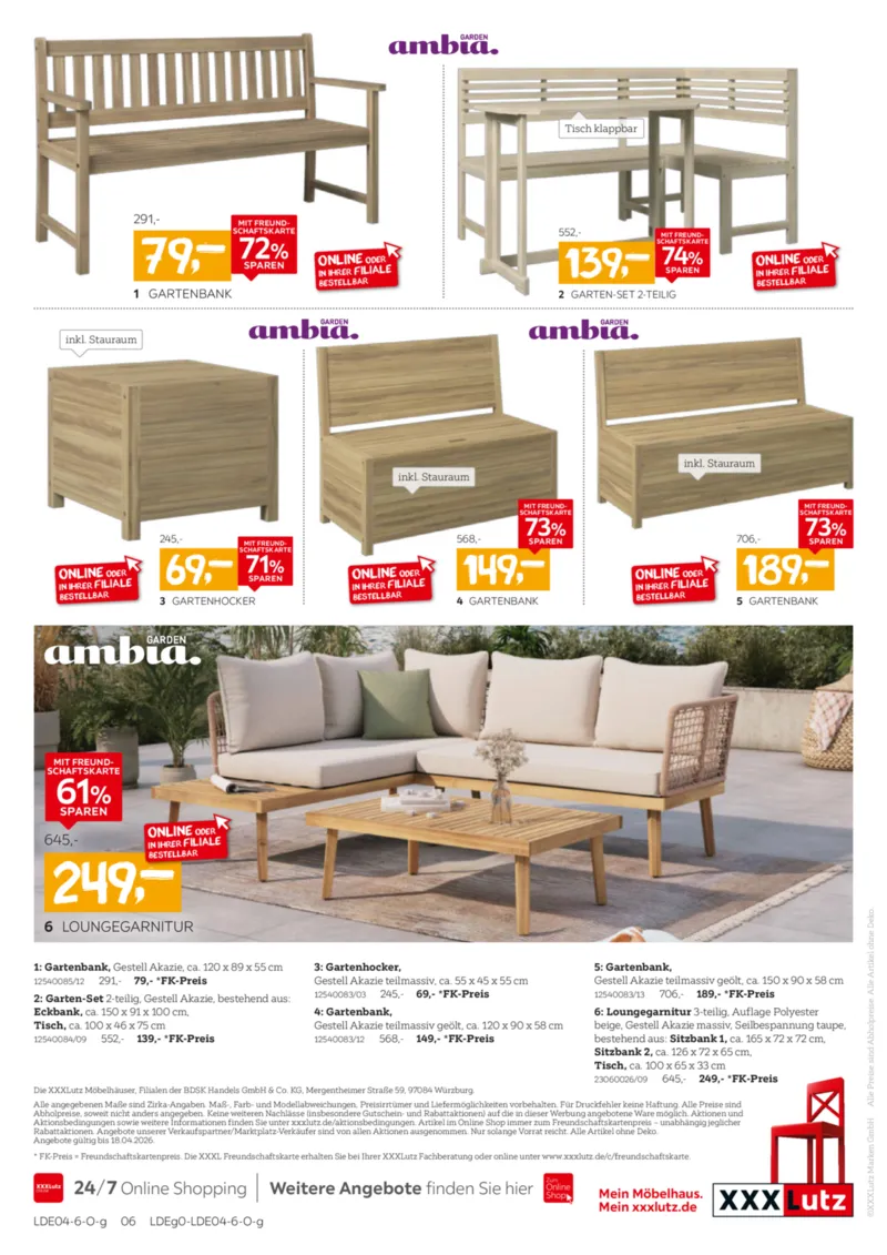 XXXLutz Prospekt vom 04.04.2026, Seite 6