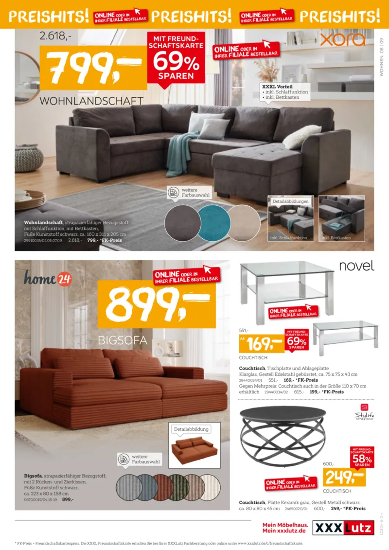 XXXLutz Prospekt vom 04.04.2026, Seite 9