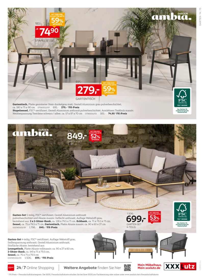 XXXLutz Prospekt vom 04.04.2026, Seite 15