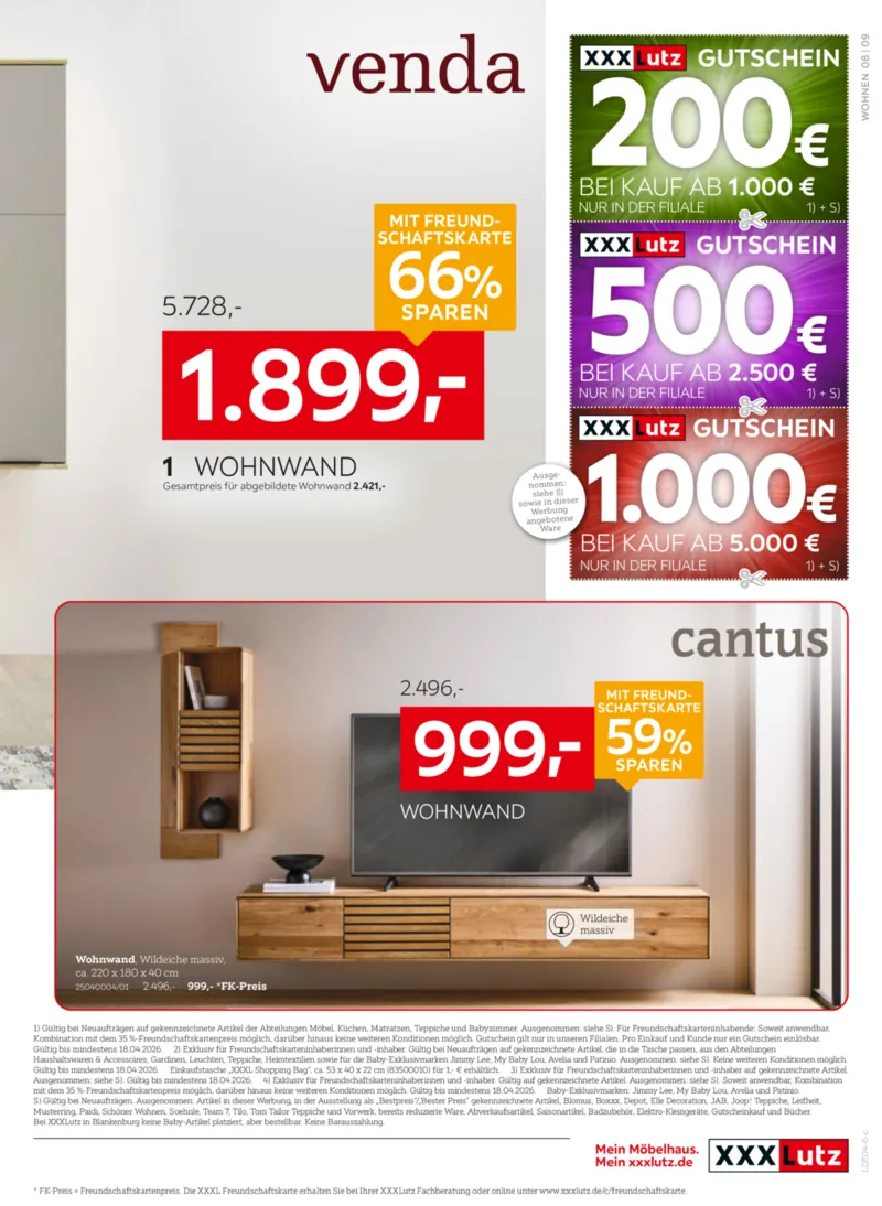 XXXLutz Prospekt vom 04.04.2026, Seite 9