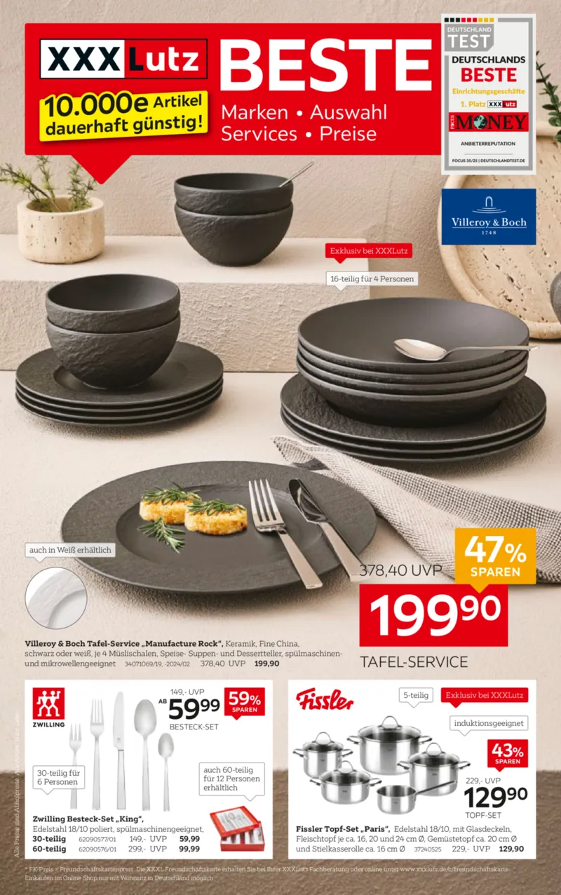 XXXLutz Prospekt vom 11.04.2026, Seite 1