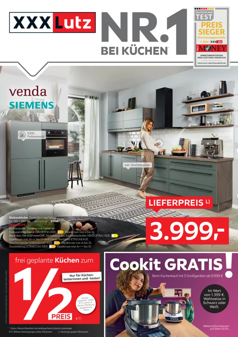 XXXLutz Prospekt vom 11.04.2026, Seite 1