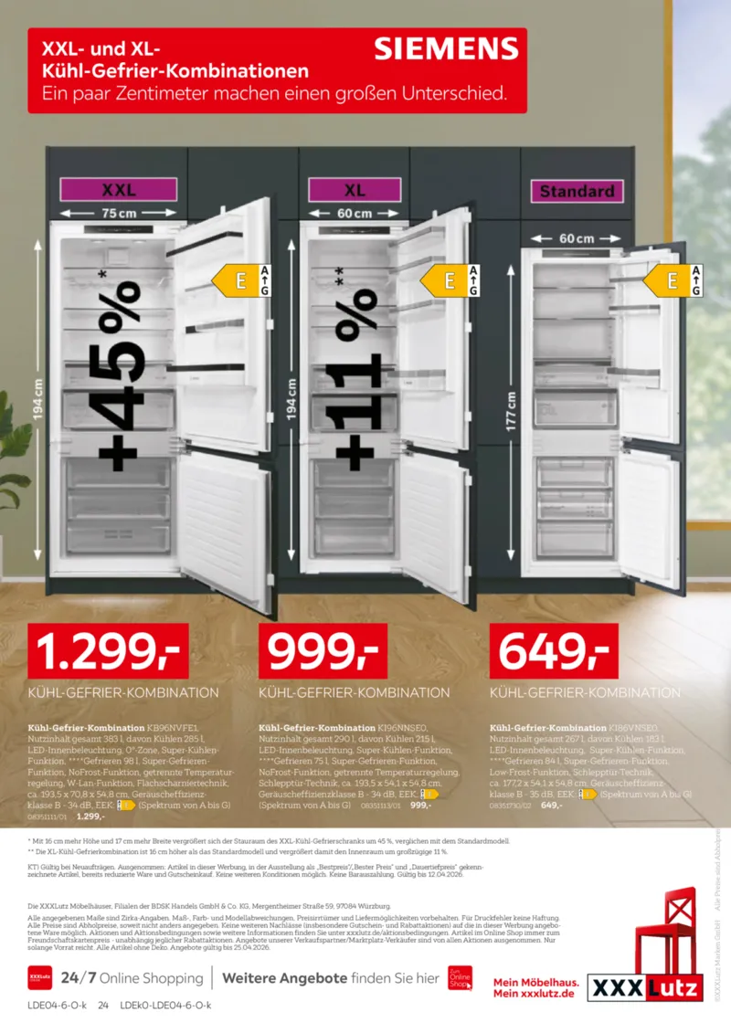 XXXLutz Prospekt vom 11.04.2026, Seite 24