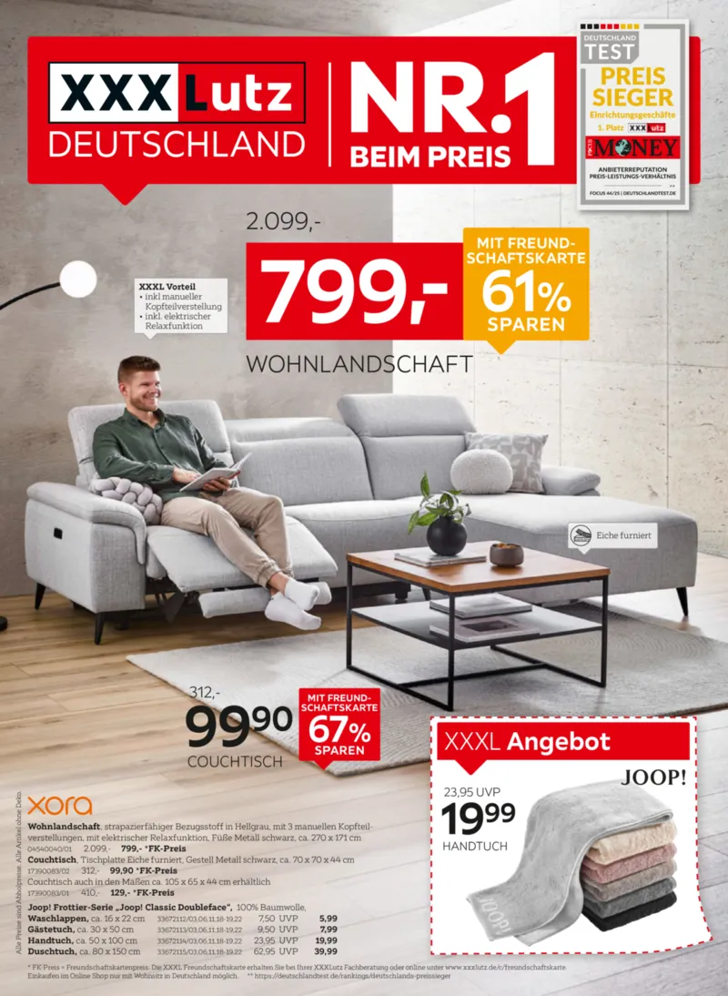 XXXLutz Prospekt vom 11.04.2026, Seite 1