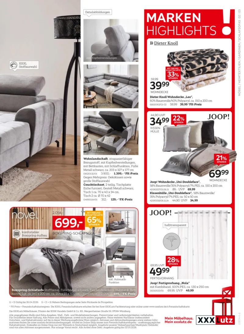 XXXLutz Prospekt vom 11.04.2026, Seite 3