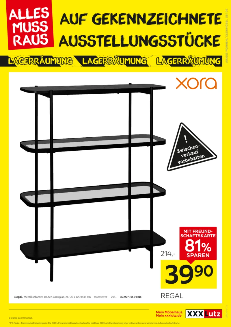 XXXLutz Prospekt vom 18.04.2026, Seite 9