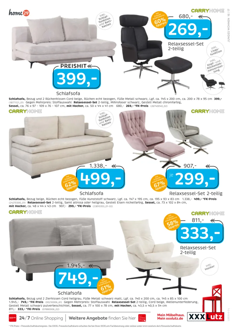 XXXLutz Prospekt vom 25.04.2026, Seite 17