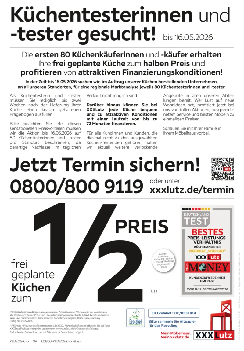 XXXLutz Prospekt vom 09.05.2026, Seite 4