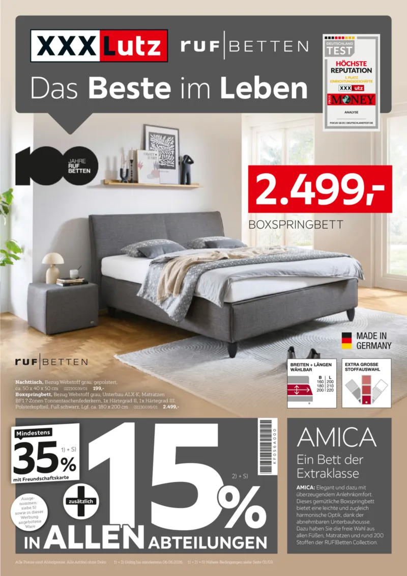 XXXLutz Prospekt vom 23.05.2026, Seite 1