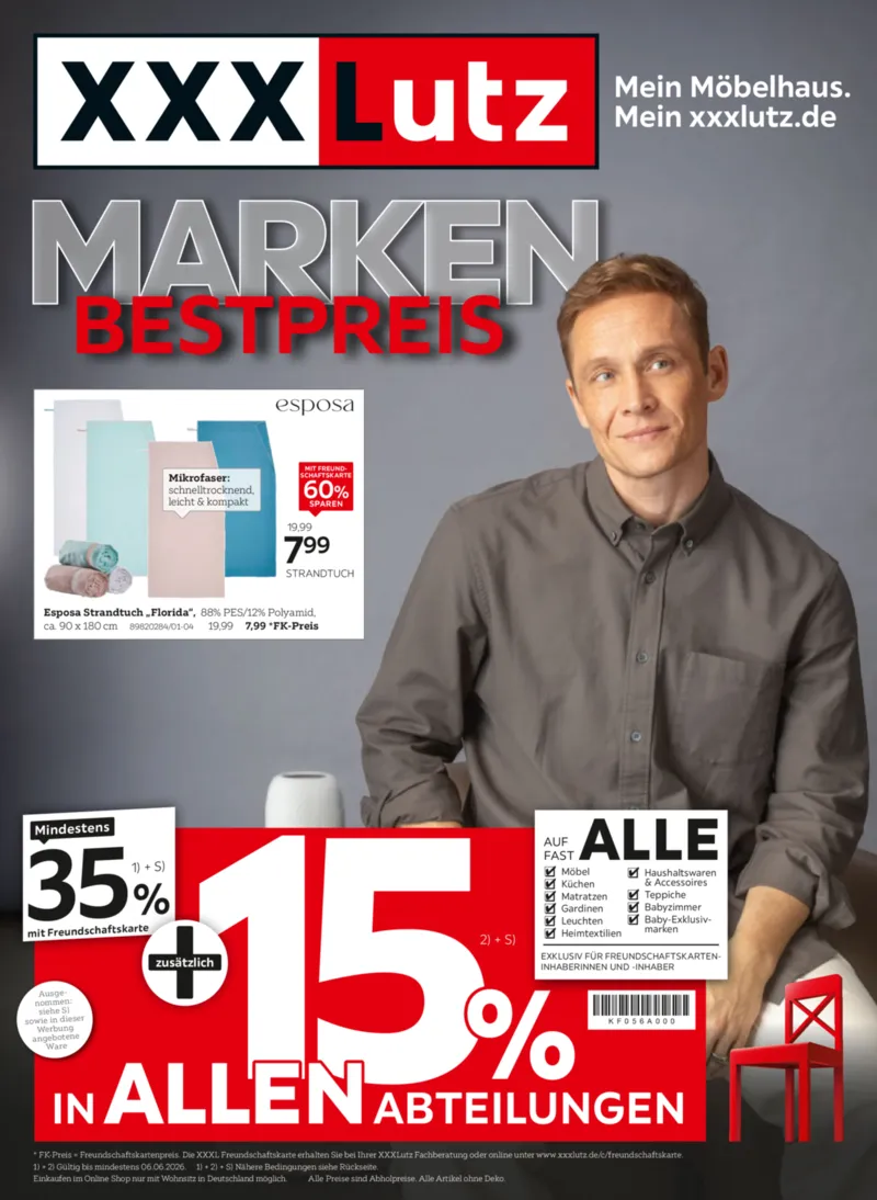 XXXLutz Prospekt vom 23.05.2026, Seite 1