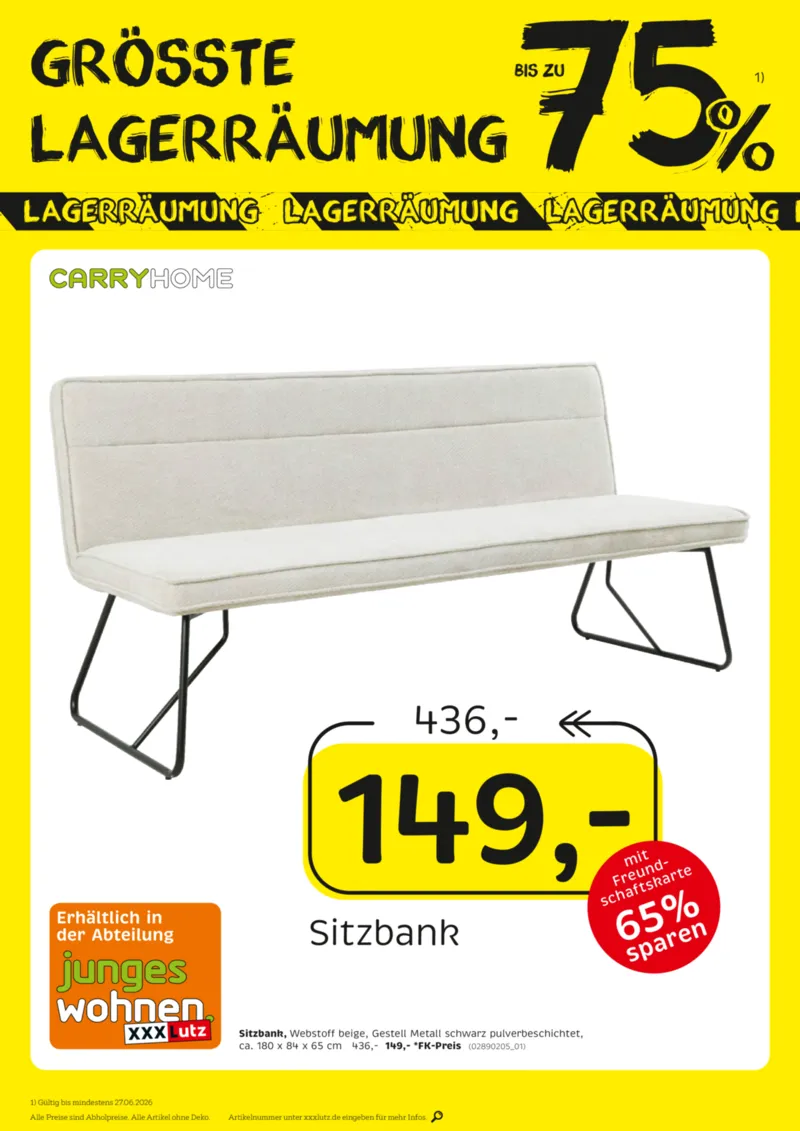 XXXLutz Prospekt vom 13.06.2026, Seite 14