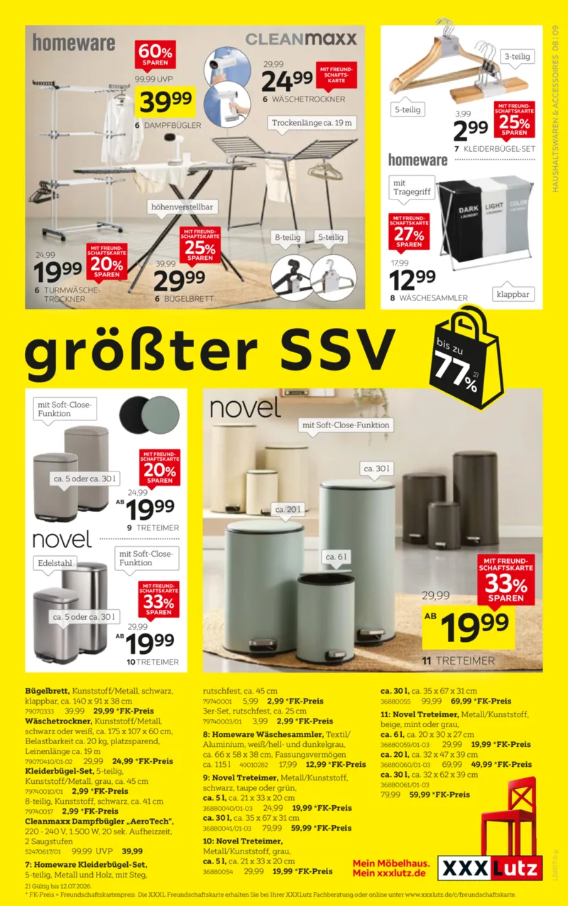XXXLutz Prospekt vom 27.06.2026, Seite 9