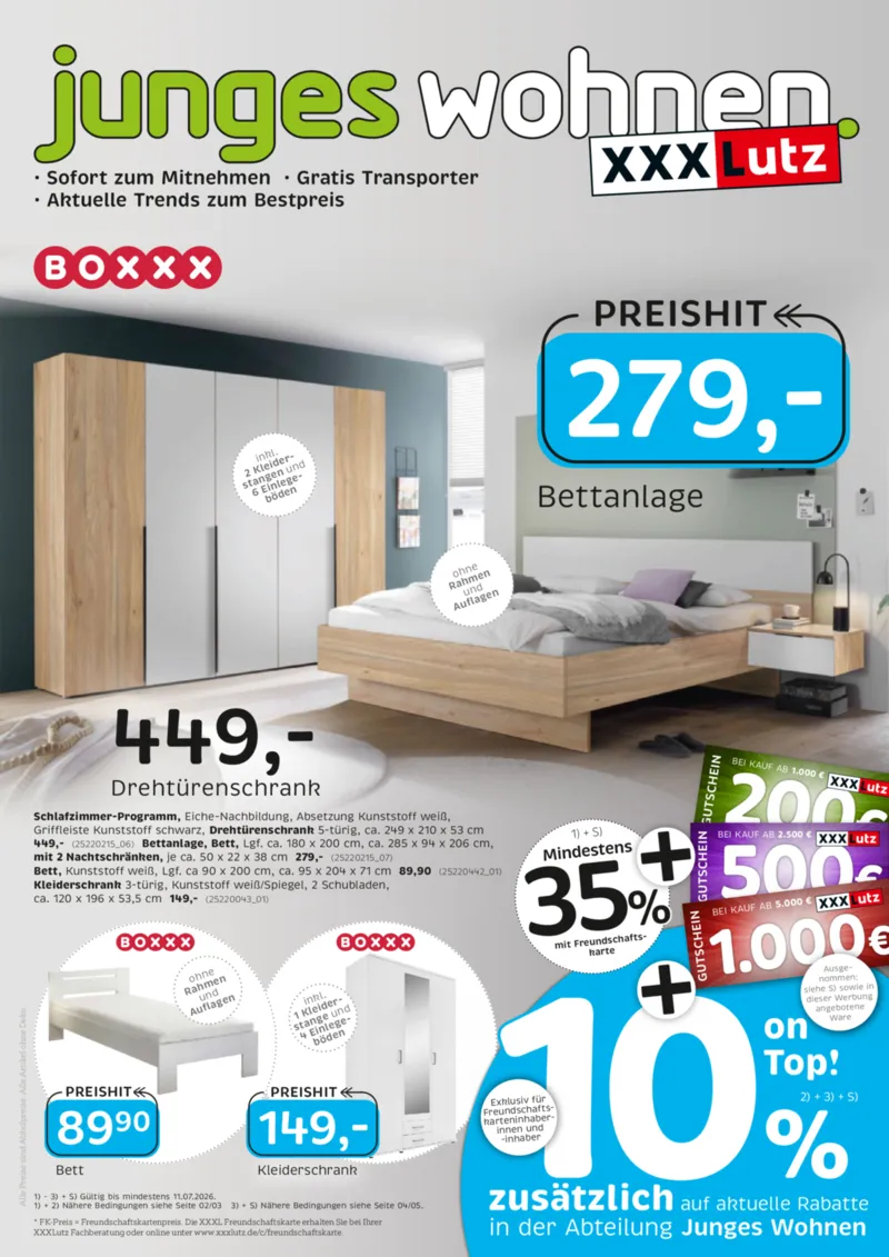 XXXLutz Prospekt vom 27.06.2026, Seite 1