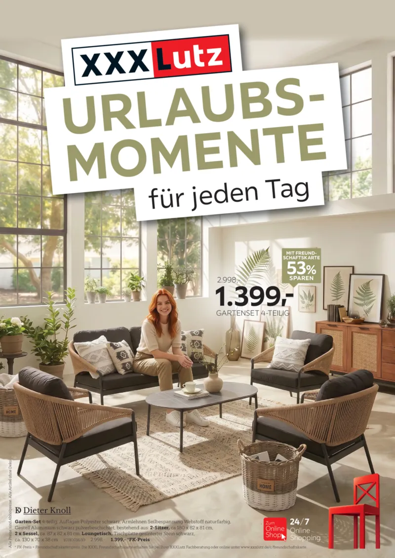 XXXLutz Prospekt vom 18.07.2026, Seite 1