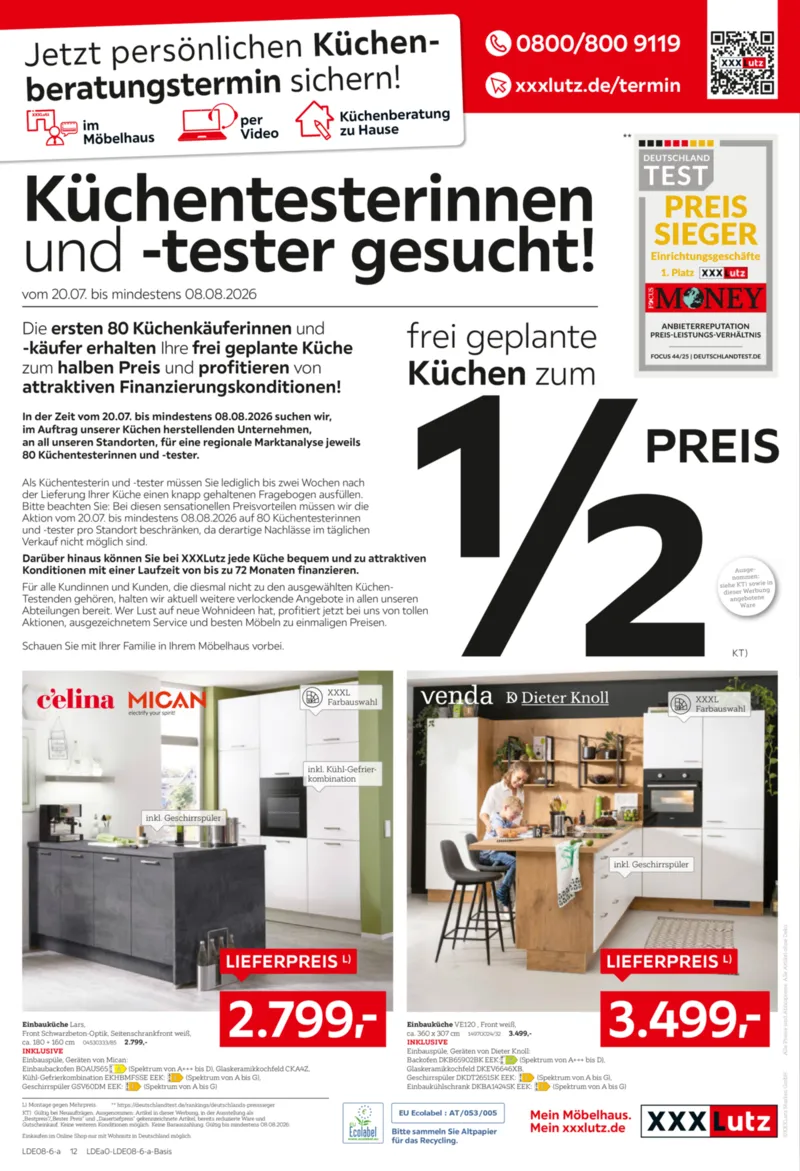 XXXLutz Prospekt vom 18.07.2026, Seite 22