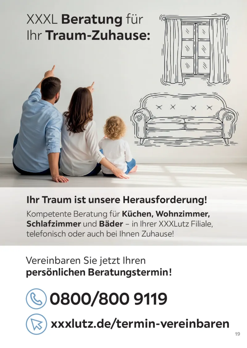 XXXLutz Prospekt vom 01.08.2026, Seite 19