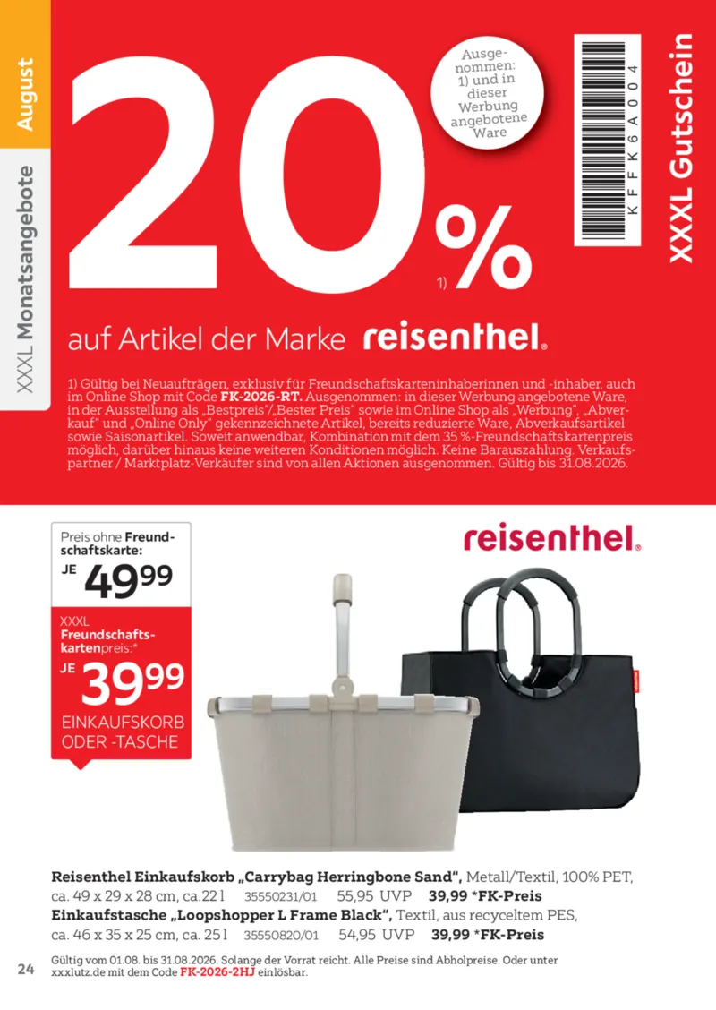 XXXLutz Prospekt vom 01.08.2026, Seite 24
