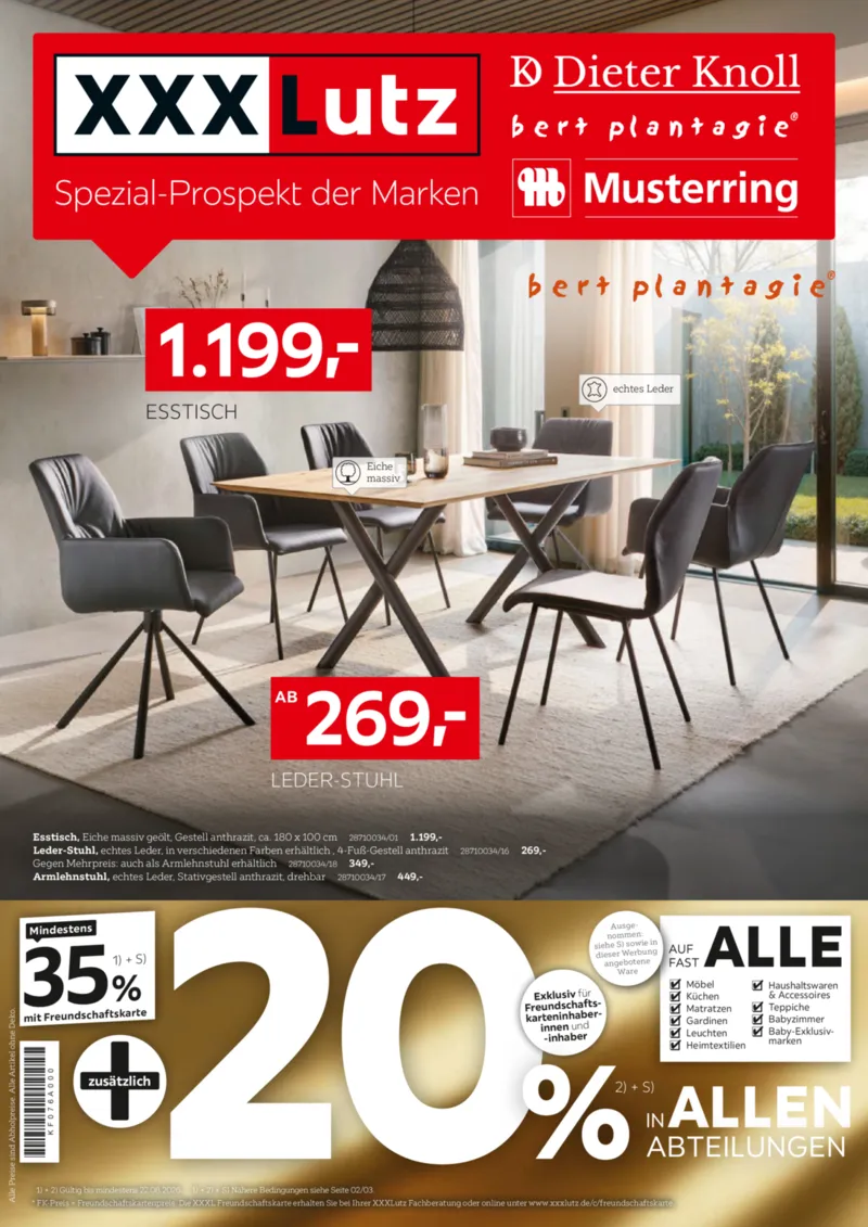 XXXLutz Prospekt vom 08.08.2026, Seite 1