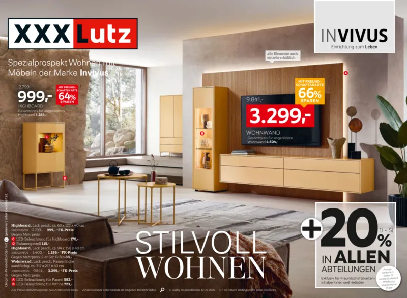 XXXLutz Prospekt vom 29.08.2026, Seite 1