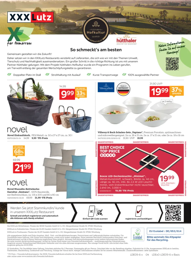 XXXLutz Prospekt vom 29.08.2026, Seite 16