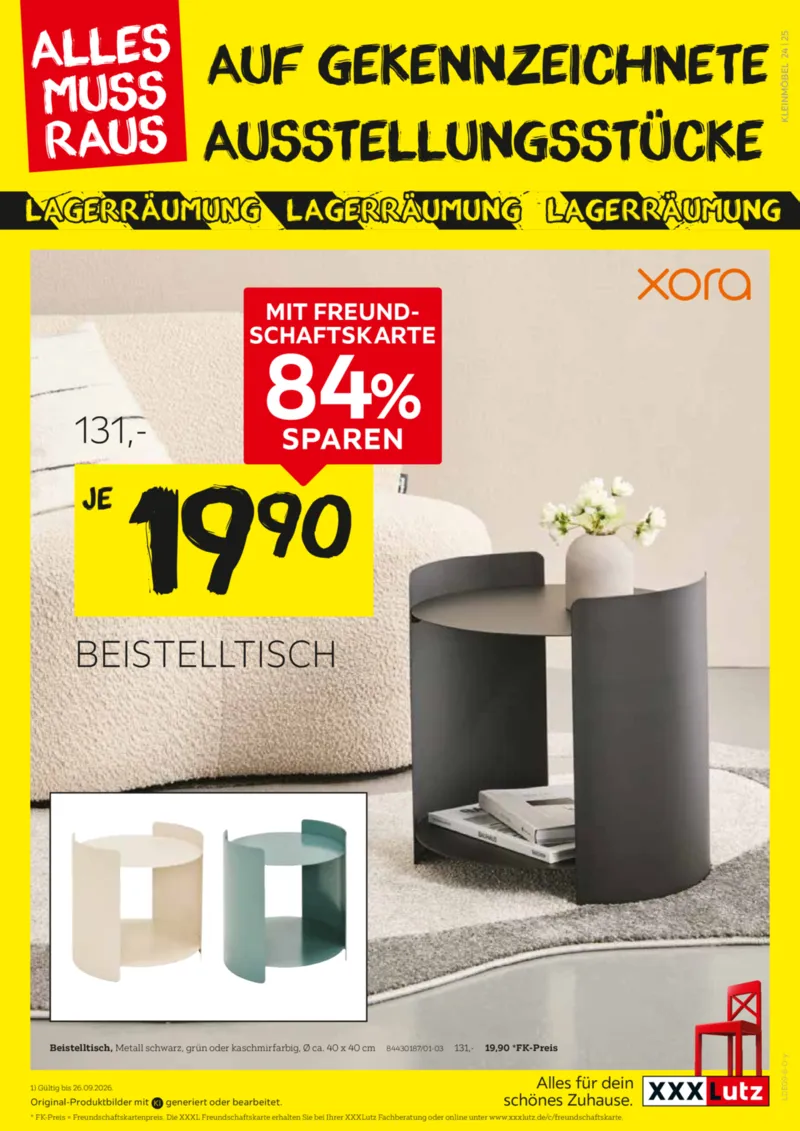 XXXLutz Prospekt vom 12.09.2026, Seite 25