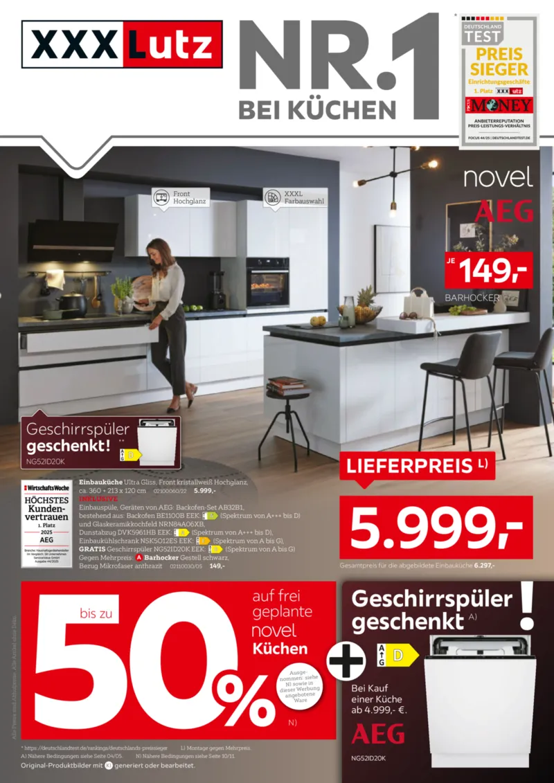XXXLutz Prospekt vom 26.09.2026, Seite 1