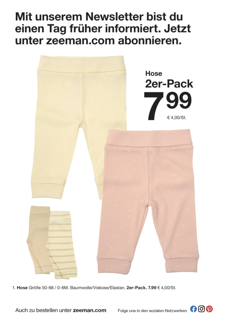 Zeeman Prospekt vom 19.07.2025, Seite 2
