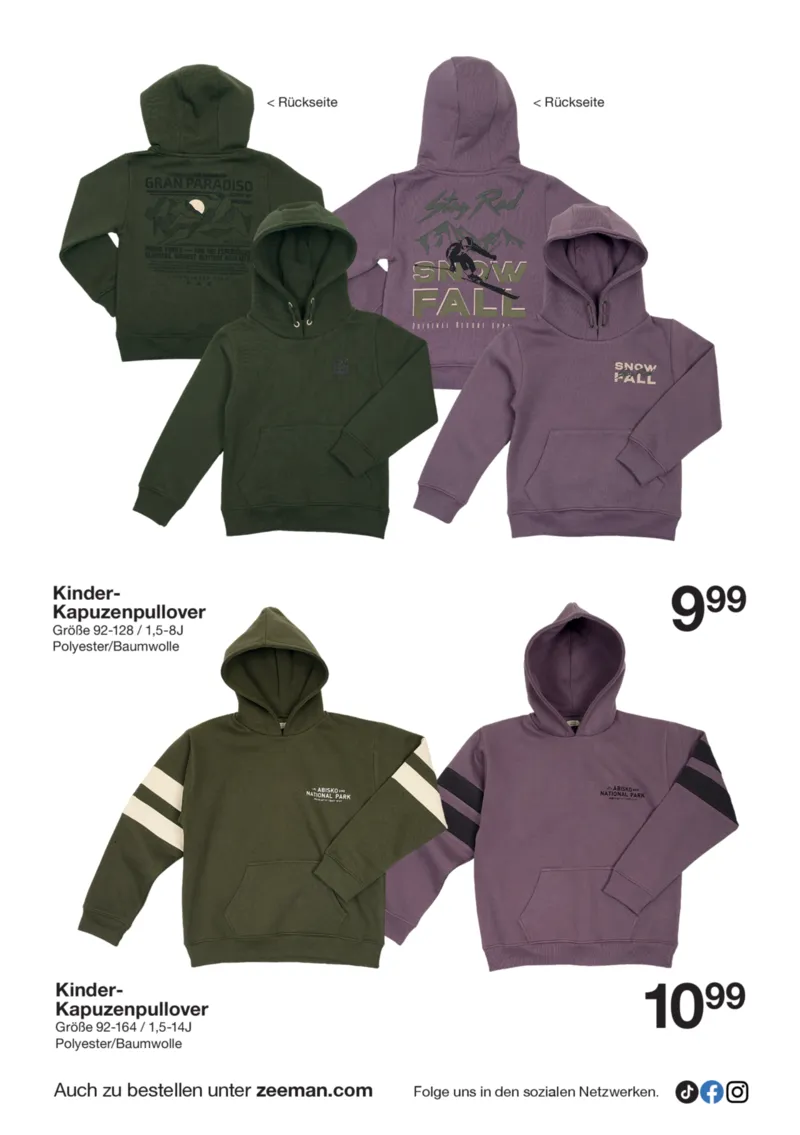 Zeeman Prospekt vom 11.10.2025, Seite 10 Zeeman Prospekt vom 11.10.2025, Seite 10