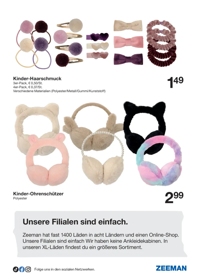 Zeeman Prospekt vom 11.10.2025, Seite 15 Zeeman Prospekt vom 11.10.2025, Seite 15