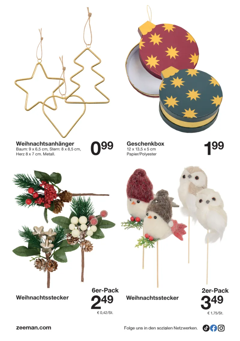 Zeeman Prospekt vom 01.11.2025, Seite 17