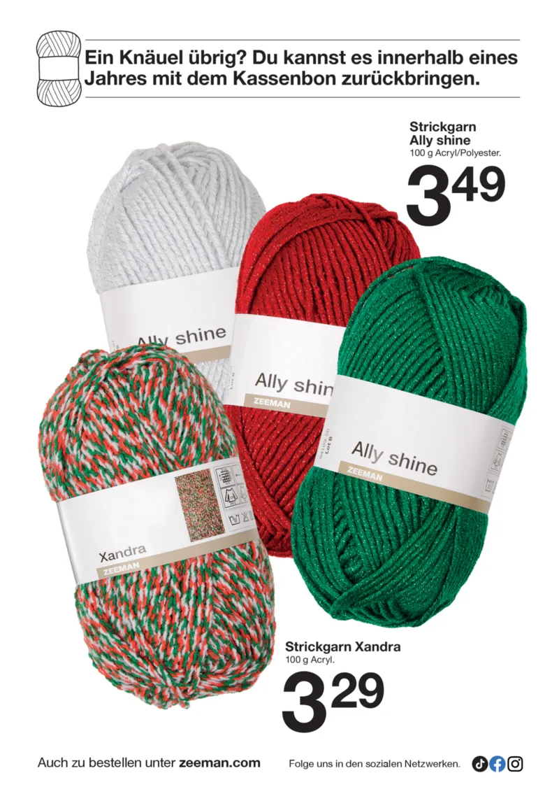 Zeeman Prospekt vom 01.11.2025, Seite 18