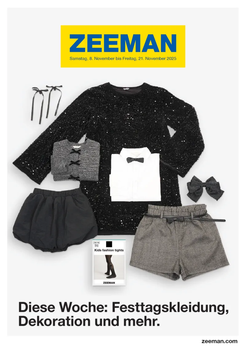 Zeeman Prospekt vom 08.11.2025, Seite 1