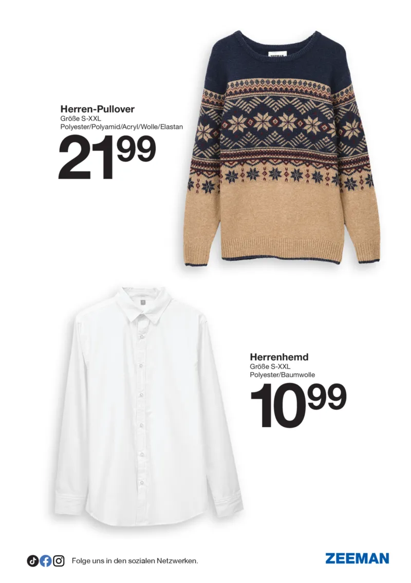 Zeeman Prospekt vom 08.11.2025, Seite 13