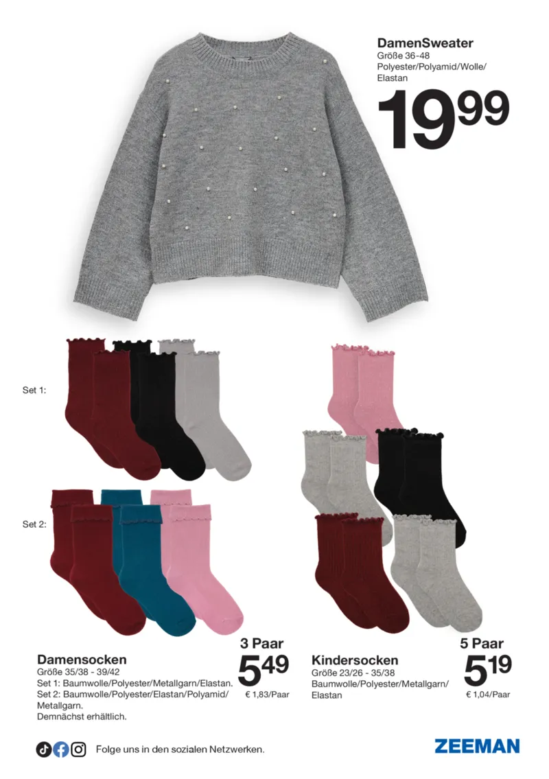 Zeeman Prospekt vom 08.11.2025, Seite 17