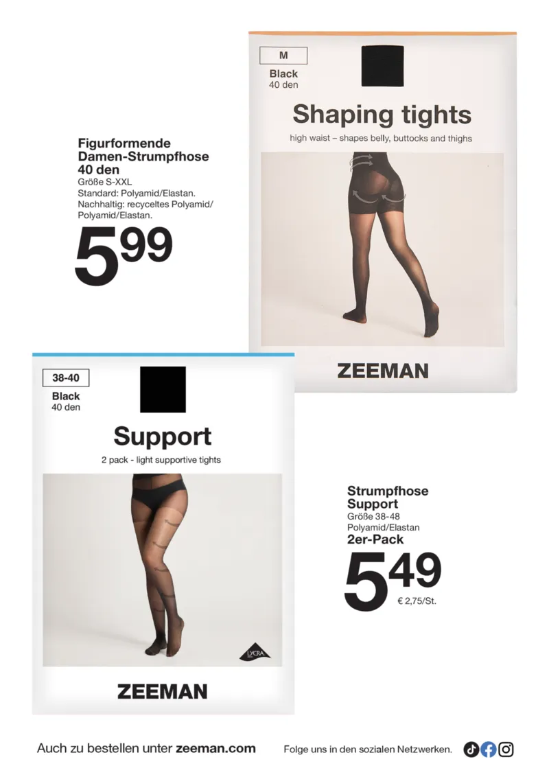 Zeeman Prospekt vom 08.11.2025, Seite 20