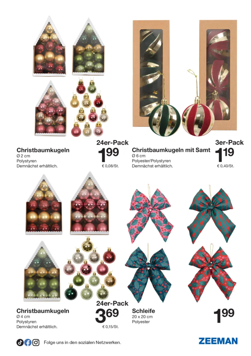 Zeeman Prospekt vom 08.11.2025, Seite 25