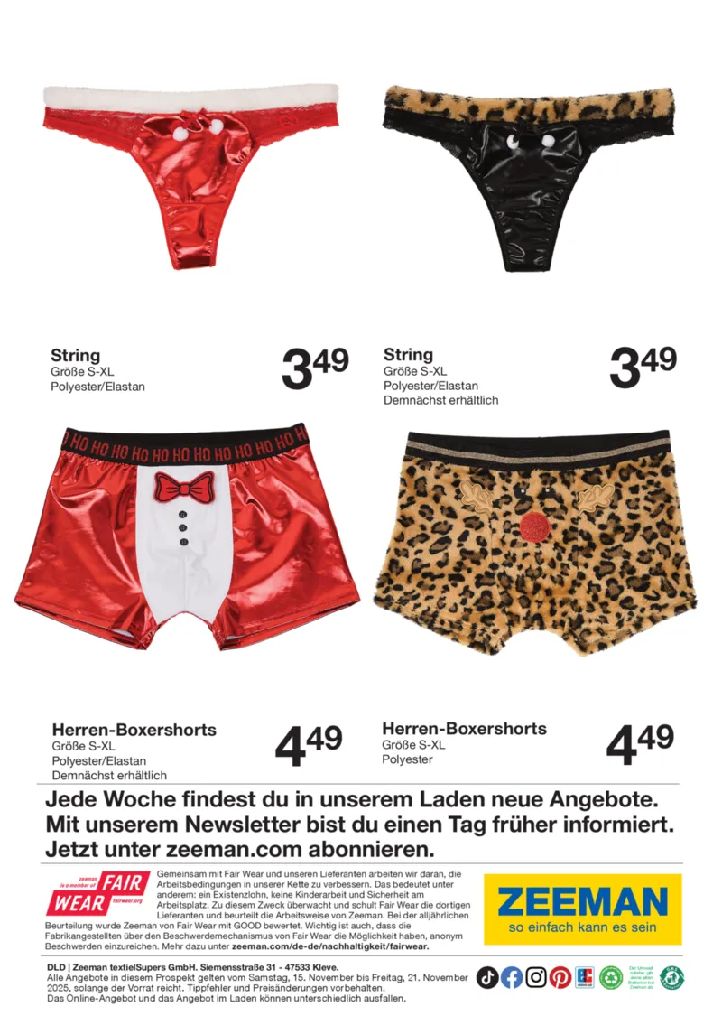 Zeeman Prospekt vom 15.11.2025, Seite 6