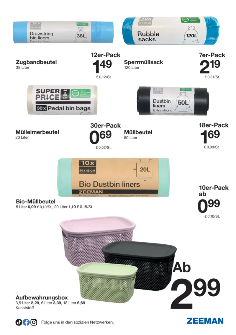 Zeeman Prospekt vom 27.12.2025, Seite 11