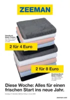 Zeeman Prospekt vom 27.12.2025