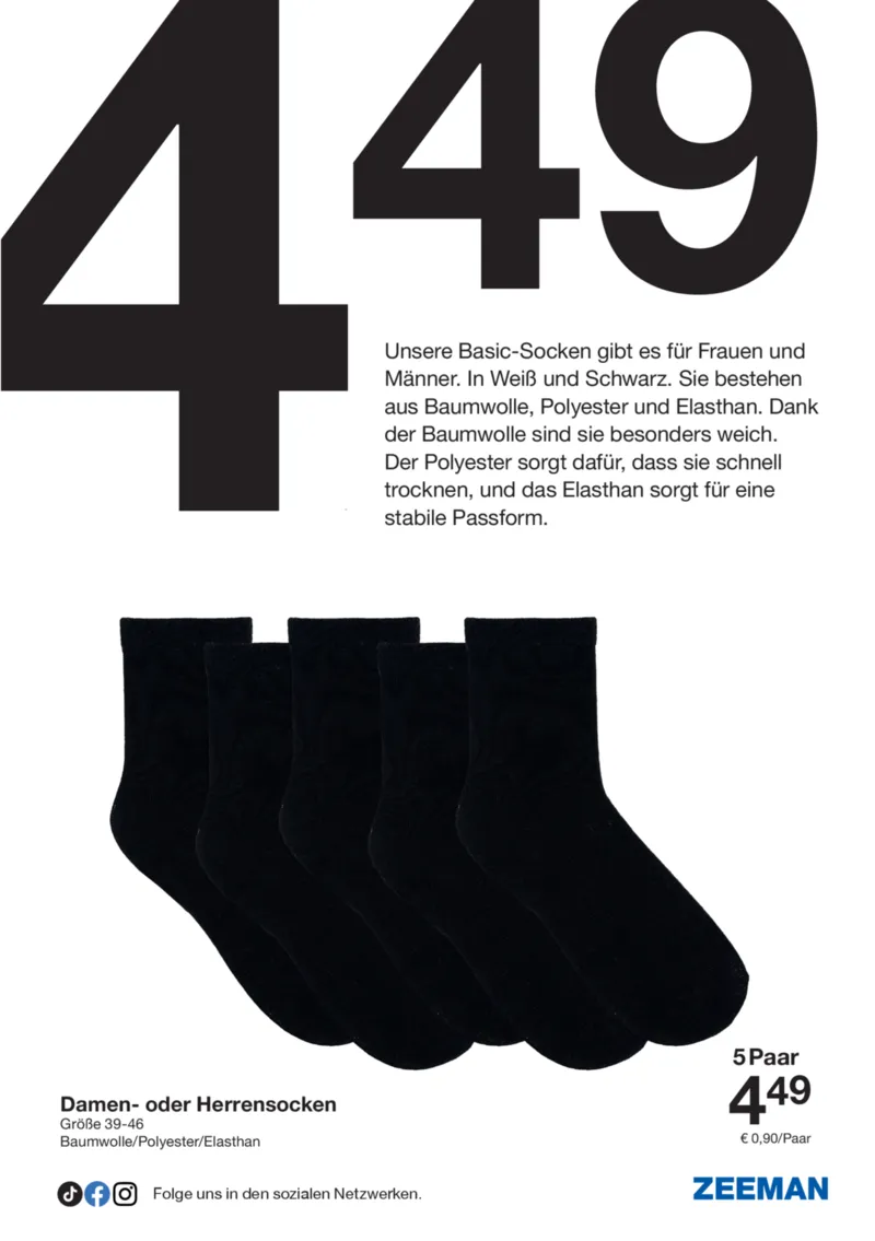 Zeeman Prospekt vom 10.01.2026, Seite 13