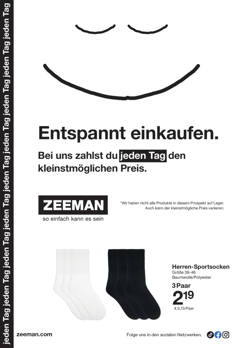 Zeeman Prospekt vom 10.01.2026, Seite 20