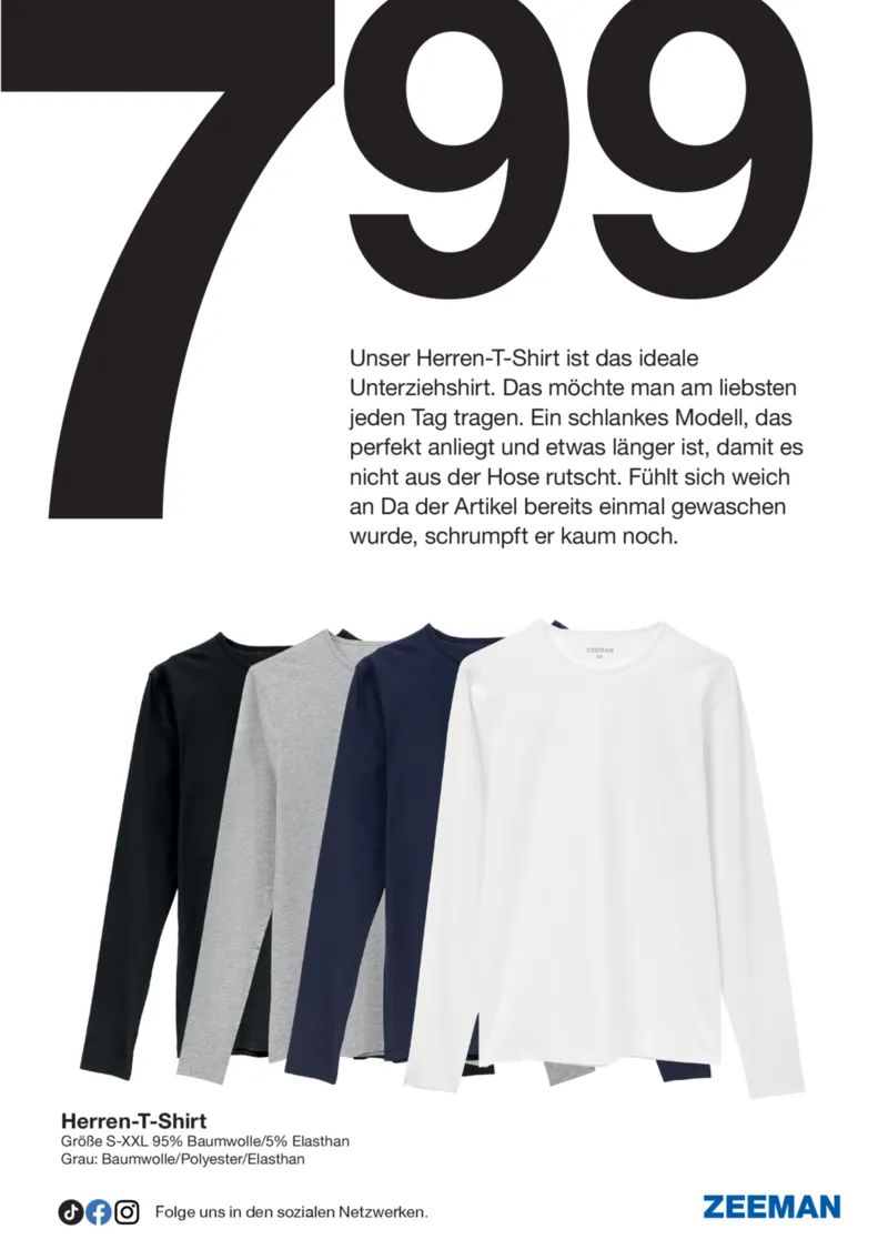 Zeeman Prospekt vom 10.01.2026, Seite 25