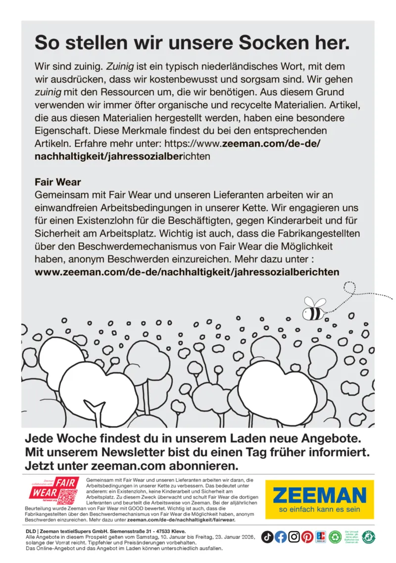 Zeeman Prospekt vom 10.01.2026, Seite 33