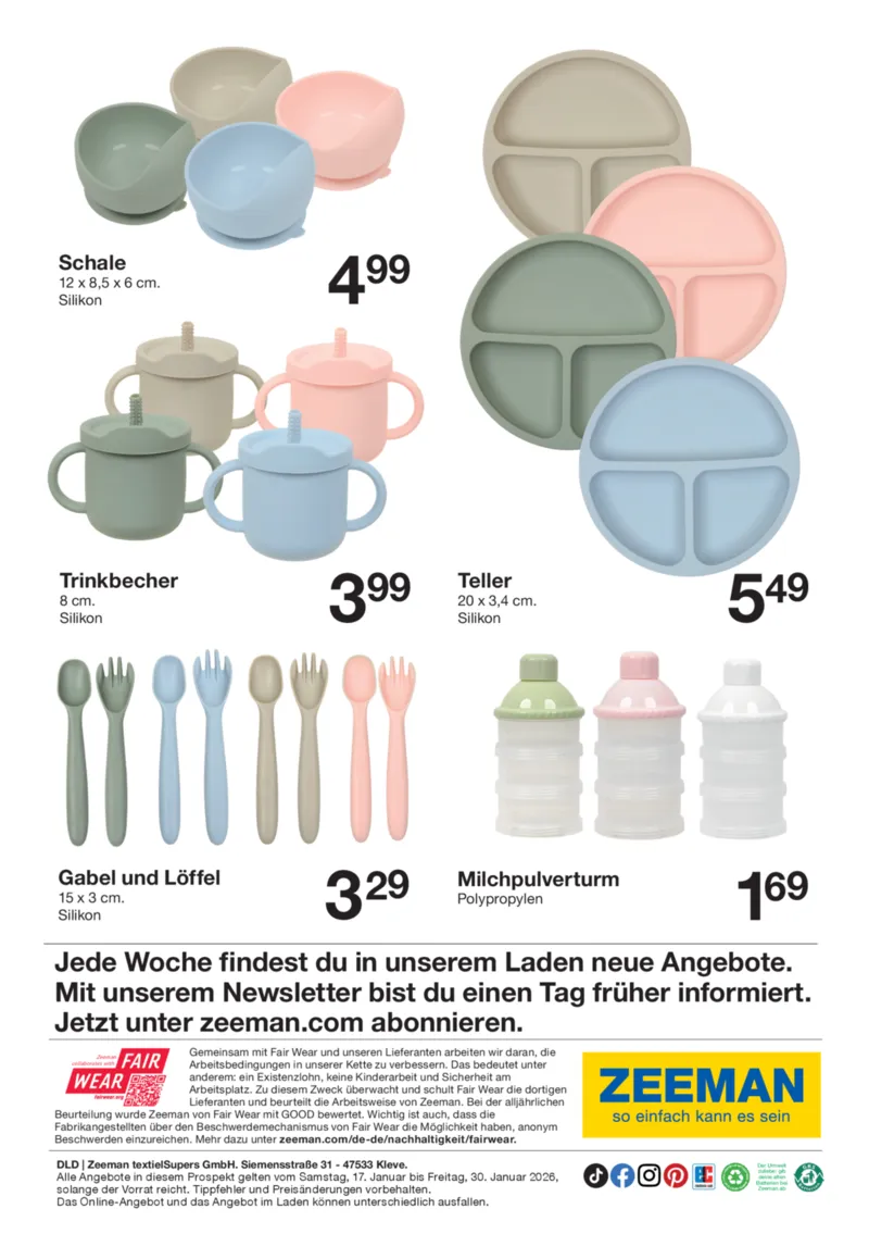 Zeeman Prospekt vom 17.01.2026, Seite 26