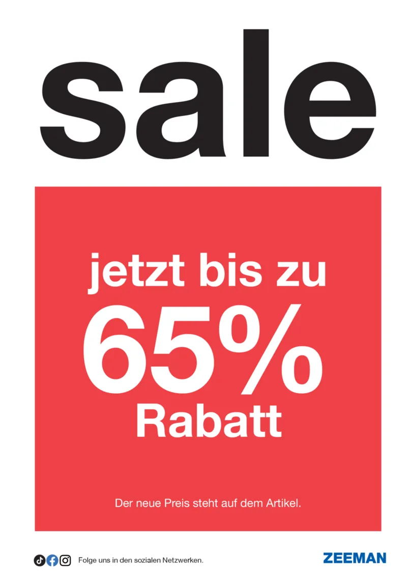 Zeeman Prospekt vom 14.02.2026, Seite 29