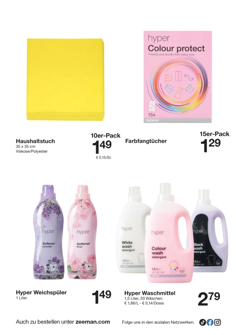 Zeeman Prospekt vom 28.02.2026, Seite 38